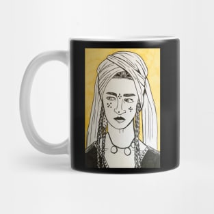 Tuareg African woman Mug